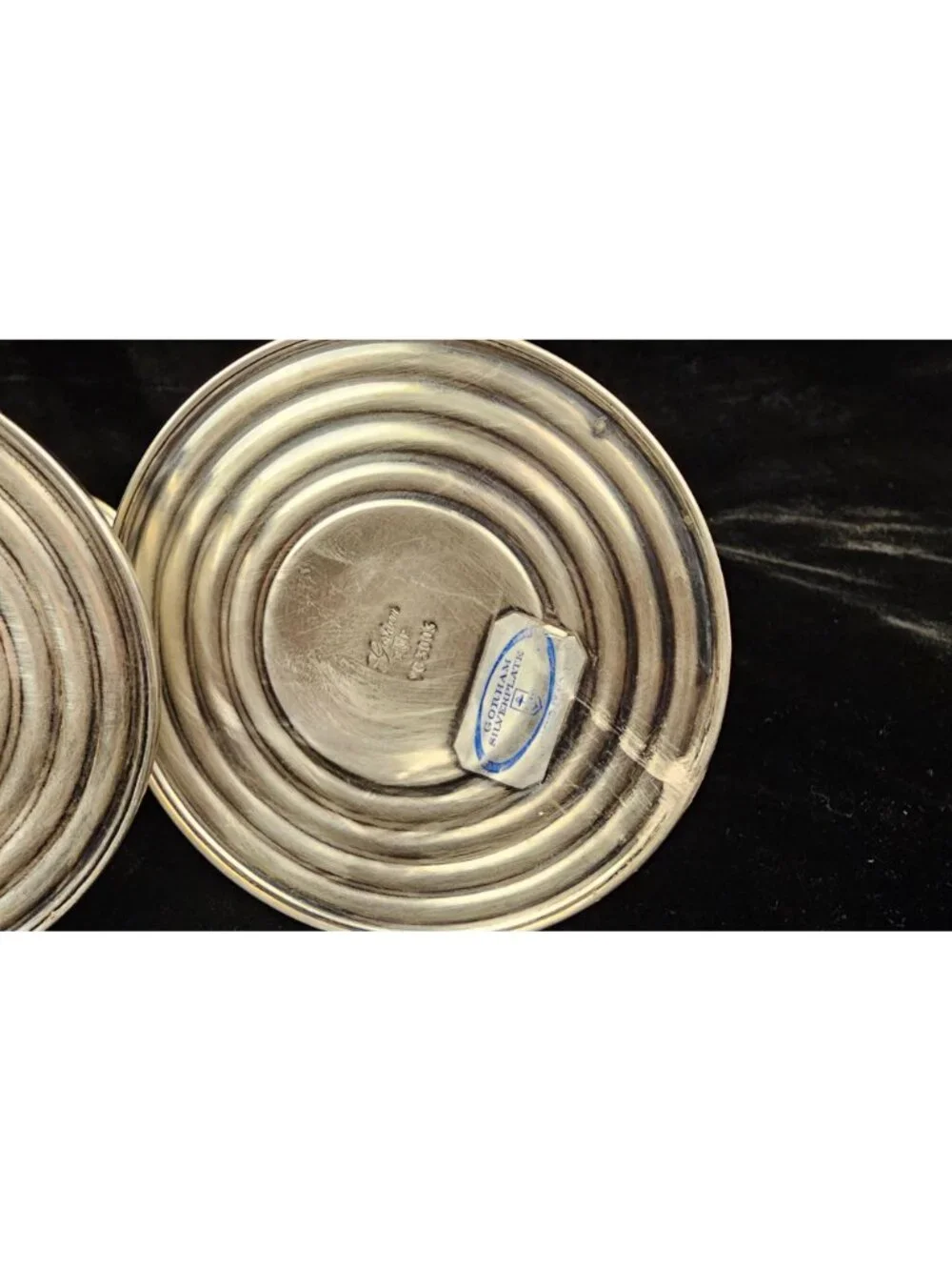 Pair Of Vintage Gorham Weighted Silver Candle Holders